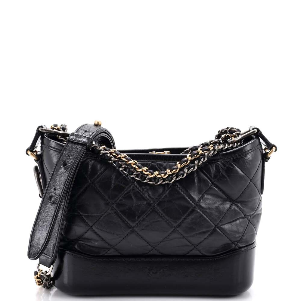 Chanel Gabrielle Hobo Quilted Aged #352337C26B